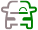 Jogo de faróis de nevoeiro esquerda